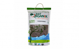 Just Organik Masoor Whole   Pack  1 kilogram
